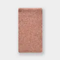 Écharpe en maille de laine rose corail chiné avec texture mouchetée douce pour l'hiver - 160x20cm / Rose