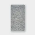 Écharpe en tricot gris mélangé en laine douce avec une texture chaude et moelleuse - 160x20cm / Gris clair