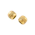Vintage goldene hohle Blumenmuster Abstandsperlen für DIY Schmuck und Ketten - Antikgold
