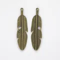 Vintage bronzen veerhangers voor DIY-sieraden maken en handgemaakte accessoires - Antiek Brons