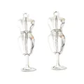 Vintage zilverlegering mannequin hangers voor DIY sieraden maken en knutselen - Antiek Zilver