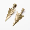 Vintage bronze arrow pendants made of alloy for DIY jewelry making and crafts - Antique Bronze