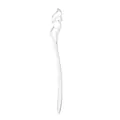 Vintage silver alloy hair stick with hollow auspicious cloud design for elegant hair styling - Antique Silver