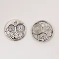 Steampunk tandwiel hanger in antiek zilverlegering voor DIY sieraden accessoires - Antiek Zilver