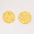 Steampunk stijl gouden zinklegering tandwiel bedeltjes voor DIY sieraden maken - Goud