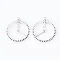 Antique silver alloy gear clock pendants for DIY jewelry making accessories set - Antique Silver
