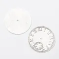 Zilveren vintage klok tandwiel hanger van legering voor DIY sieraden maken en knutselen - Antiek Zilver