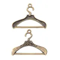 Vintage bronzen kledinghanger hangers voor DIY sieraden maken en sleutelhangers - Antiek Brons