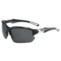 Klassische polarisierte Outdoor-Sonnenbrille mit schwarzem Rahmen und grauen Gläsern - Schwarz Weißer Rahmen Mit Grauen PC Gläsern (C13)
