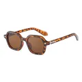 Lunettes de soleil rétro en écaille avec verres bruns et détails flèche argent - Monture Écaille de Tortue Verres Thé
