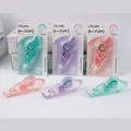 Details von 5mm doppelseitigem Punktklebeband in Minzgrün, Lila und Kirschblütenrosa - 0078 Klebeband Englisch 4m*5mm