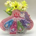 Set of 4 cute cartoon unicorn correction tapes in blue pink green and purple colors - 9153 (minimum Order Of 24 Pieces Per Box Is Recommended)