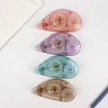 Detailed set of four colorful 8m dot adhesive glue tapes for kids crafting and school work - Single Random Color Style (NO.0103)