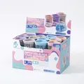 Pack de 24 sacapuntas de doble orificio en colores pastel con diseño triangular moderno - Estilo Triangular (326)