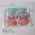 6er-Pack Kleberoller-Set in Blau, Lila und Rosa für Scrapbooking und Basteln - 0099 Klebeband 10m*8mm (6 Stk/Beutel)