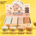 Capybara 24-piece set of dual-hole manual pencil sharpeners with protective covers - Model 104