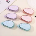 Macaron-farbenes doppelseitiges Klebeband-Set für Schüler 10m lang in Gehäuse - 0115 Klebeband 10m*8mm (6 Stk/Beutel)