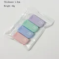 Set of 4 morandi color 6m double sided glue tape in transparent packaging - 6M*6mm Glue Tape / 4 Pcs/Bag