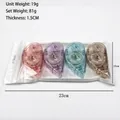 Set mit 4 bunten Punktkleber-Rollern in Rosa, Lila, Blau und Braun für Kinder - 0103 Klebeband 8m*8mm (4 Stk/Beutel)