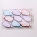 8er-Pack doppelseitige Kleberoller in Macaron-Farben in transparenter PVC-Tasche - 0116 Klebeband 10m*8mm (9 Stk/Beutel)
