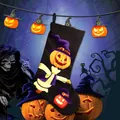Κάλτσα δώρου Halloween με τύπωμα μάγισσας κολοκύθας για τρομακτική διακόσμηση γιορτής - Στυλ Σκιάχτρο