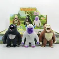 Set of three colorful squishy gorilla stress toys with high-stretch TPR material - Gorilla And Werewolf And Yeti