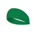 Elastic dark green sports headband for running and yoga in breathable quick-dry fabric - Green