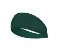 Dark green breathable elastic sports headband for yoga and running exercise - Dark Green