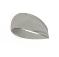Elastic light gray sports headband made of breathable seamless fabric for yoga and running - Gray