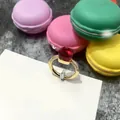 Anillo irregular con gran gema roja y montura dorada con pavé de diamantes - Talla 6 / Borde Dorado + Rojo