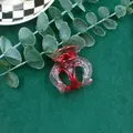 Transparante rode octopus haarklem met meerdere tanden voor elegante haarstijlen - Gradiënt Rood / Glanzend