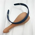 Cerchietto blu scuro opaco per donna con denti antiscivolo in stile Morandi - Grigio