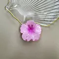 Molletta per capelli a rosa rosa con finitura traslucida per acconciature eleganti - Rosa Miele