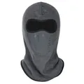 Pasamontañas gris oscuro de algodón con válvula de aire AIR FLOW para protección térmica - Gris oscuro