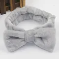 Bowknot Headband Gray