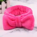 Bowknot Headband Rose Red