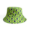 2026 World Cup Brazil flag print reversible bucket hat for sun protection - M (56-58cm) / Brazil 8