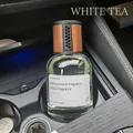 White Tea car aromatherapy with 160ml green oil in a glass bottle with wood lid - Car White Tea
