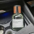 Car glass air freshener with 160ml ocean scent in black wood finish bottle - Car Ocean