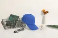 Berretto da baseball classico in cotone blu scuro in stile minimalista per look casual - Taglia unica / Blu Reale