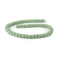 Light green cube lava stone beads for aromatherapy DIY jewelry with porous texture - Light Green (No. 9)
