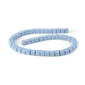 Light blue porous volcanic rock cube beads for DIY aromatherapy jewelry making - Light Blue (14#)
