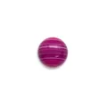 20mm Rosenrote gestreifte Achat-Cabochon für DIY-Schmuck und Ringeinstellungen - 50 Stück / Nr. 2 (Rosarot Gestreift) / 20mm