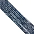 Polished 4x13mm snowflake obsidian tube beads for DIY jewelry making accessories - 4x13mm / No.35 ai-Black Network Stone