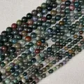 Gepolijste natuurlijke Indiase agaat ronde kralen voor DIY sieraden en handwerk - India Agaat 4mm
