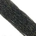 Cuentas redondas de obsidiana dorada natural para creación de joyería DIY - 2mm / Obsidiana Dorada