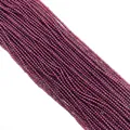 Polished dark red 2mm-3mm natural stone beads strand for DIY necklace jewelry making - Garnet