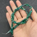 Blue-green square imperial jasper 3x6mm stone beads for DIY jewelry making - 3x6mm / Dark Blue Green Brown Veined