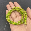 5x7mm irregular green imperial jasper beads for DIY jewelry making and stringing - 5X7mm / No. 9 (Emerald Green Ore Texture)