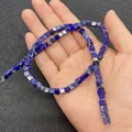 Blauwe Imperial Jaspis kubuskralen voor DIY sieraden in de hand gehouden voor maat - Donkerblauw Grijze Mineraal Kubus (Nr. 16)